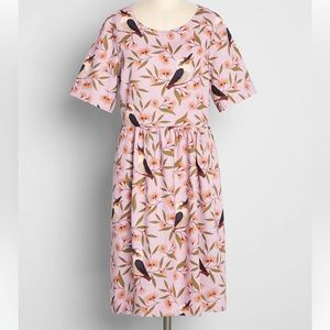 Princess Highway Take Me To Perch Smock Dress - AU 10/US 6